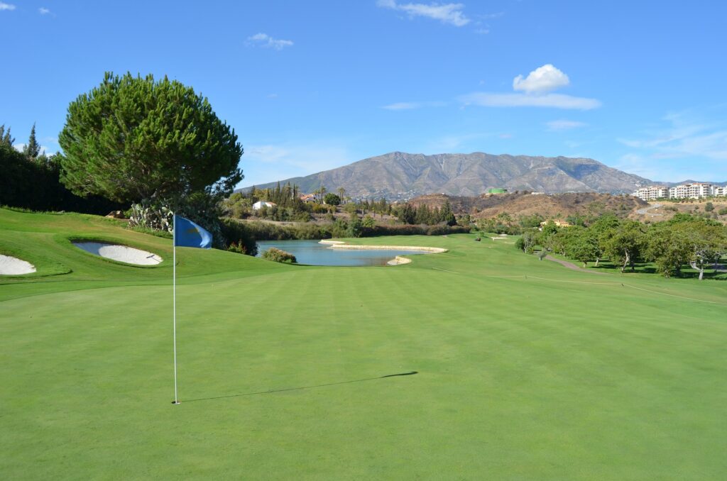 Golf Platz Spanien