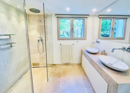 Villa Bendinat Meerblick in bester Lage Terrasse mit einem Infinitypool und Meerblick 5