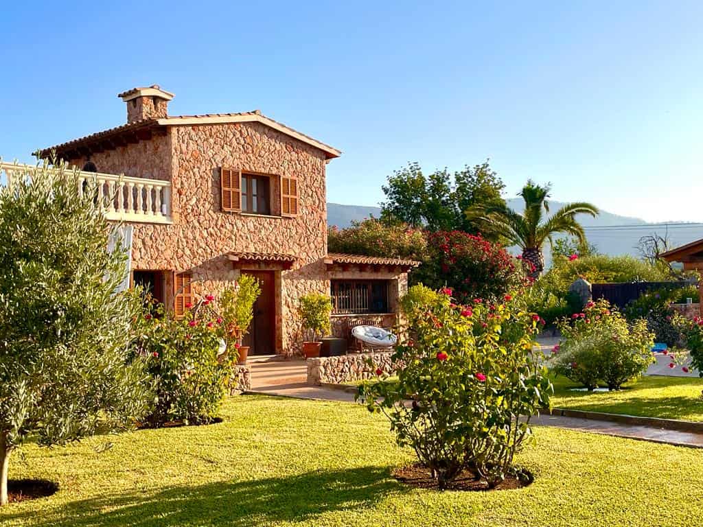 FInca Mallorca kaufen mit Meerblick und Palma Stadtblick