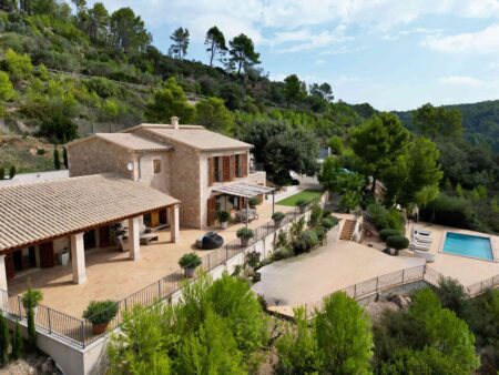 Finca Anwesen mit Panorama Meerblick über Andratx 02