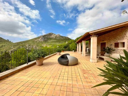 Finca Anwesen mit Panorama Meerblick über Andratx 6873
