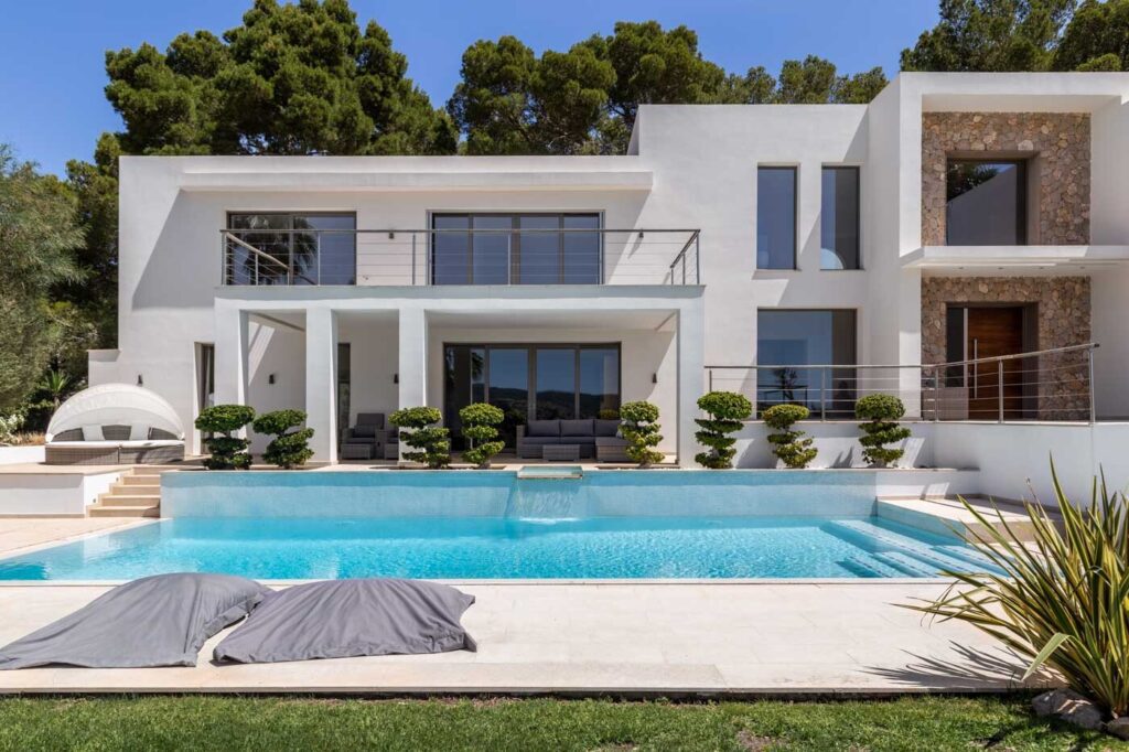 Luxusvilla an der höchsten Stelle von Son Vida Mallorca mit Meerblick zum verkauf