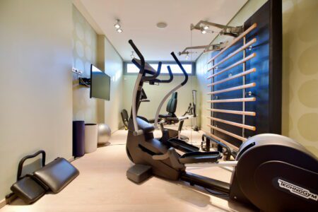 Luxusvilla mit Meerblick in Son Vida Mallorca kaufen Privates Fitness Studio