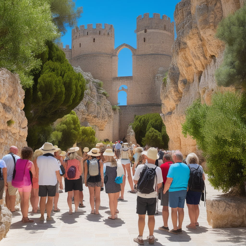 Deutsche Tourismus Gruppen auf Mallorca