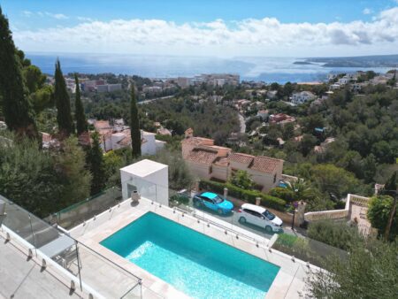 Moderne Villa in Costa den Blanes Palma de Mallorca kaufen mit Meerblick 8