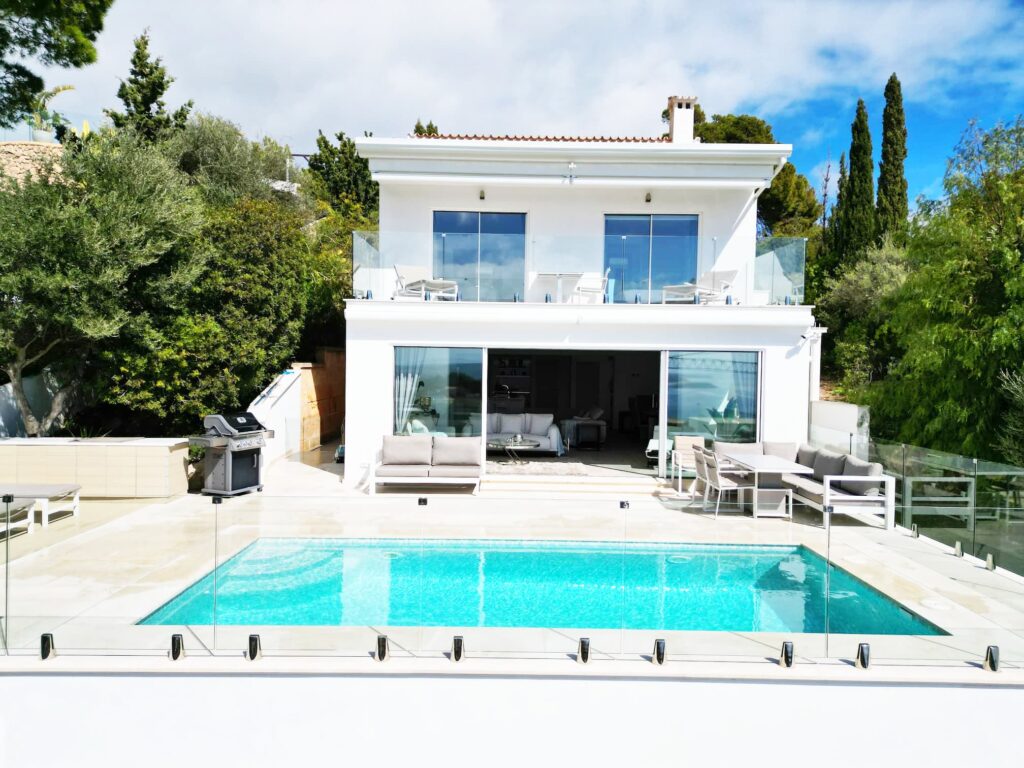 Moderne Villa in Costa den Blanes Palma de Mallorca kaufen mit Meerblick 9