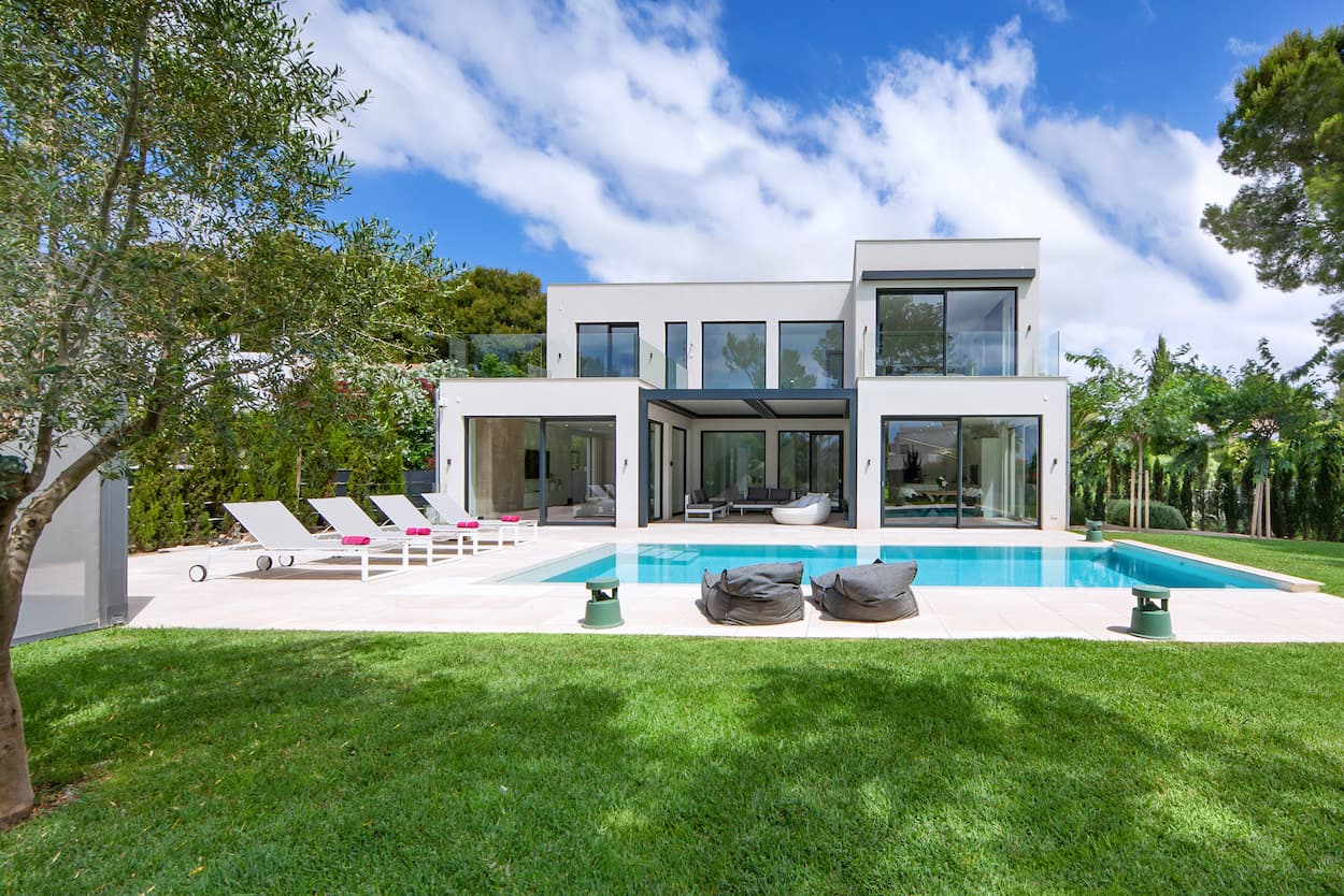 Moderne Villa in Sol de Mallorca Palma de Mallorca mit Meerblick kaufen für 4.2 Millionen Euro2 (1)
