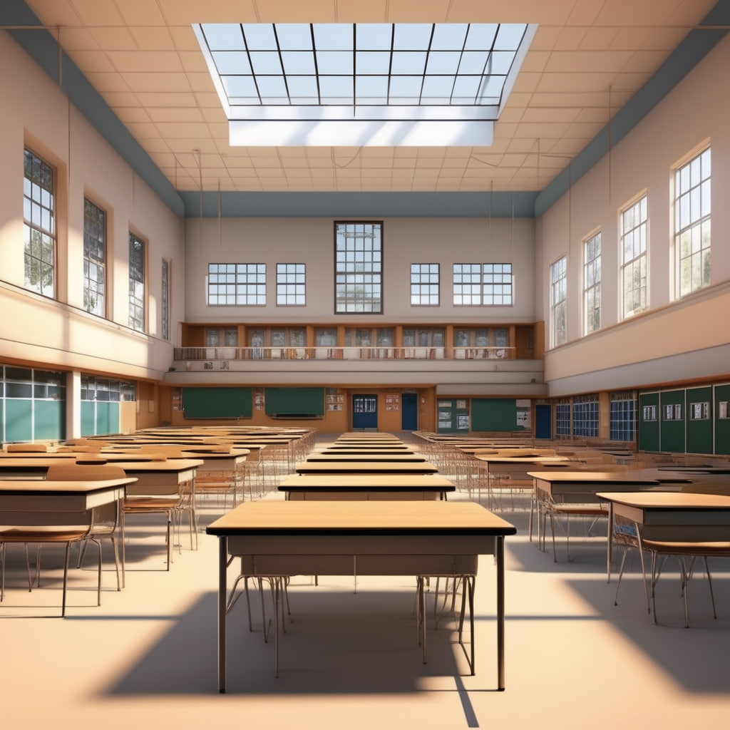 Schulklasse Bild Mallorca Unterricht Raum