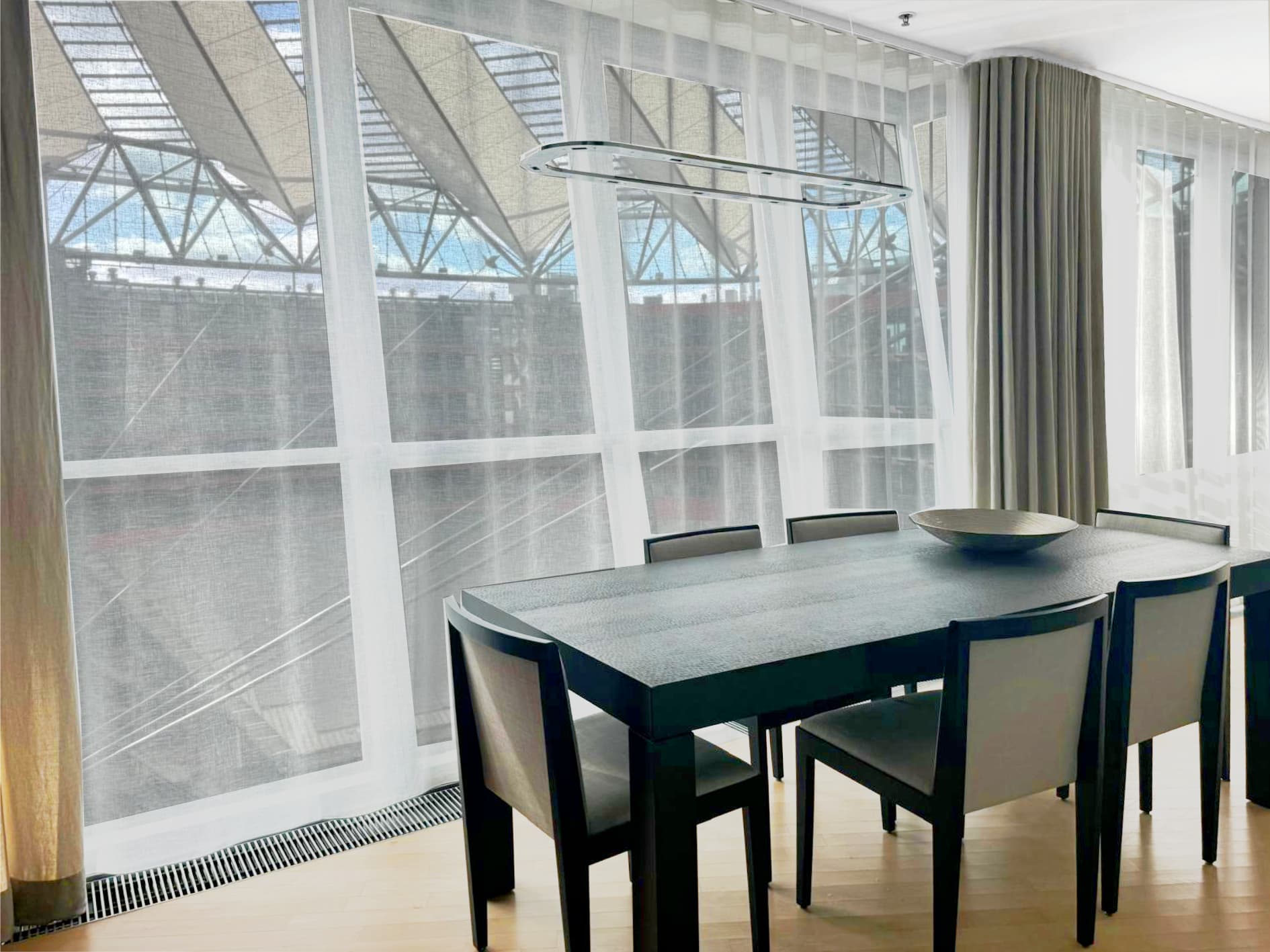 Potsdammer Platz im Sony Center Esszimmer