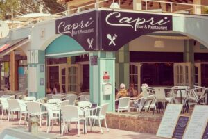 capri-bar-y-restaurant palma mallorca frühstücken