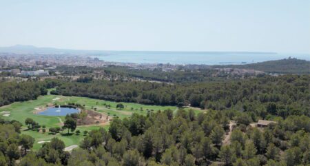 Moderne Villa in bester Lage Son Vida Mallorca kaufen Ausblick 2