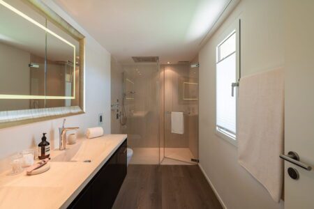 Villa in Son Vida Mallorca kaufen mit Golfplatzblick und Pool8 Badezimmer-Pool-EG