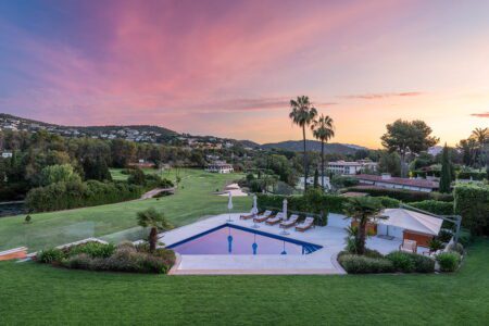 Villa in Son Vida Mallorca kaufen mit Golfplatzblick und Pool9 Aussicht