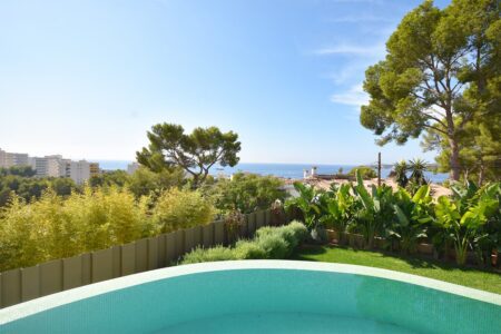 Luxus Villa in Costa den Blanes Mallorca mit Meerblick kaufen Ausblick 2