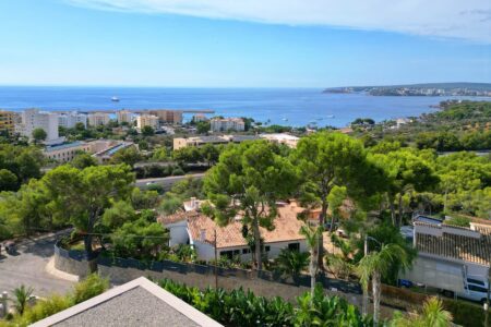 Luxus Villa in Costa den Blanes Mallorca mit Meerblick kaufen Ausblick 3