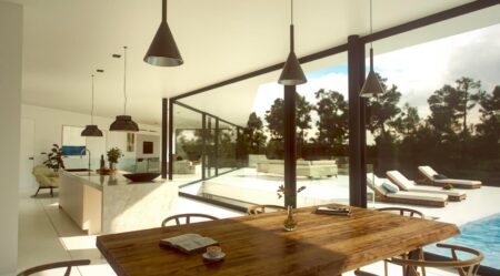 Moderne Villa in Costa den Blanes mit Meerblick Projekt.43.04